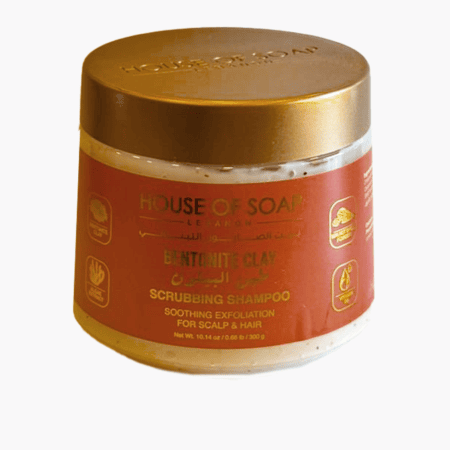 Bentonite Clay Shampoo Scrub 300g