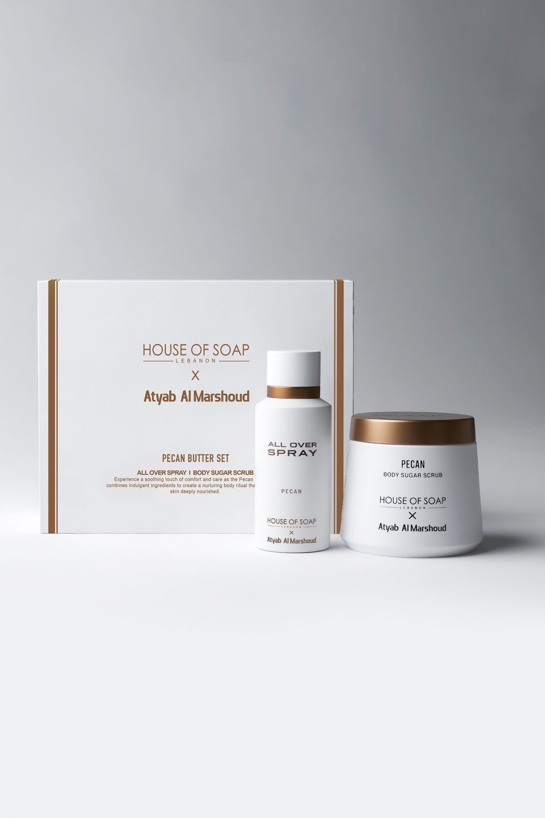 House of Soap x Atyab Al Marshoud Pecan Butter Set