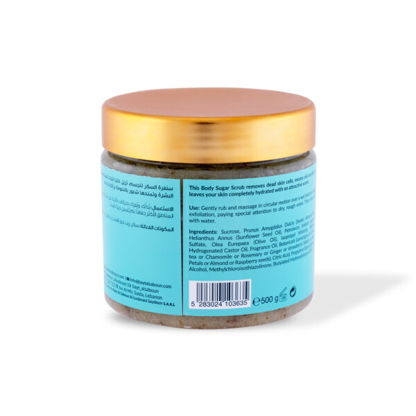 Rose & Bitter Almond Body Sugar Scrub 500g