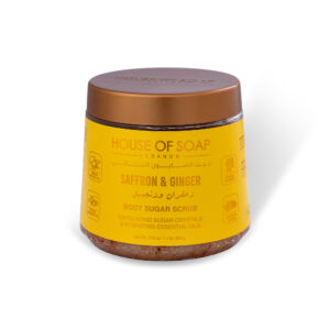 Saffron & Ginger Body Sugar Scrub 500g